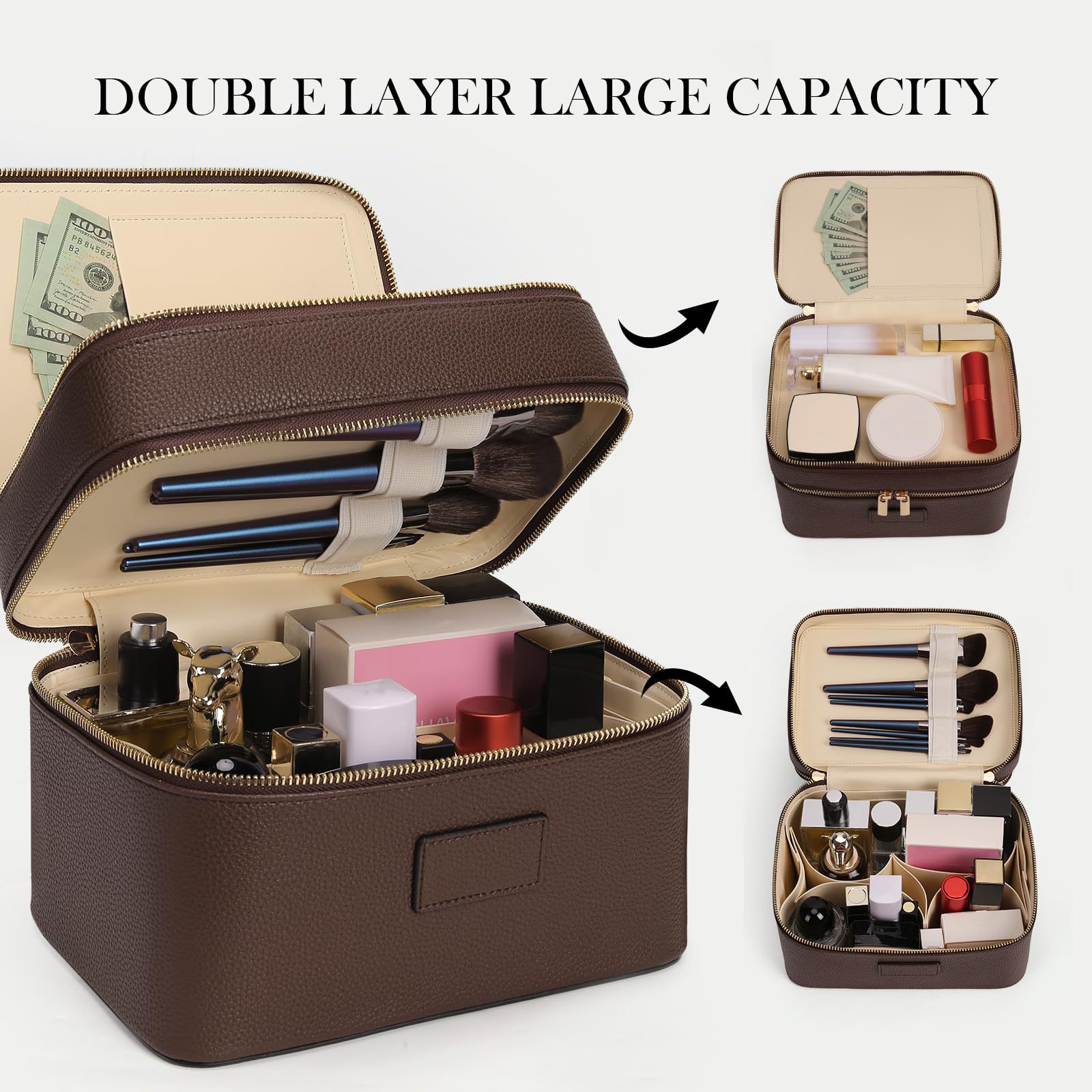 Luxury Bags For Travel - Grande Trousse de Toilette de Voyage