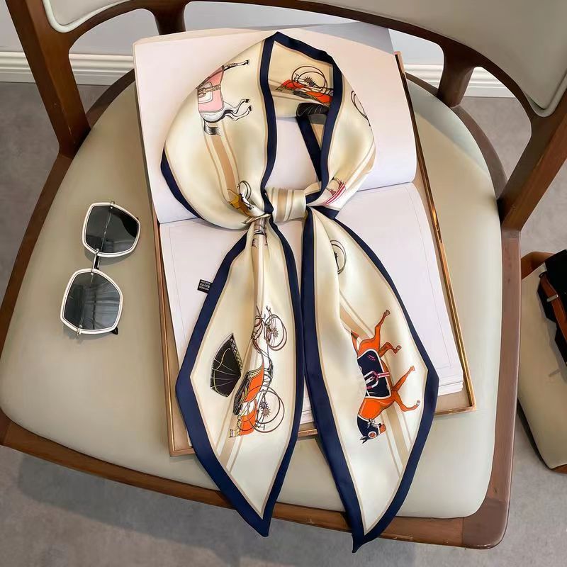 Luxury Bags Design - Foulard en soie pour femmes, Design