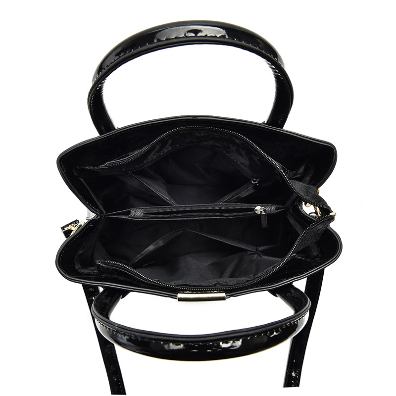 Top Handle Patent Bag - Sacs à main vintage à poignée