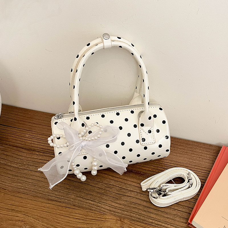Top Handle Patent Bag - Sac à main mini coréen à