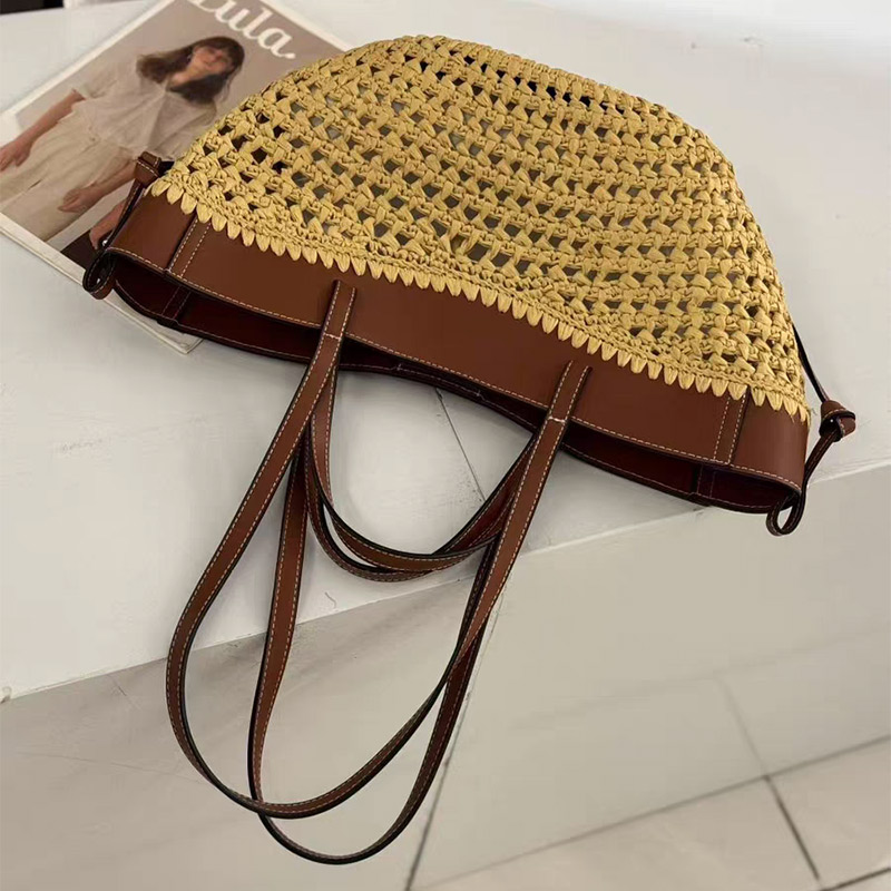 Sac de plage tissé creux de ma - Luxury Bags For Travel avis et prix
