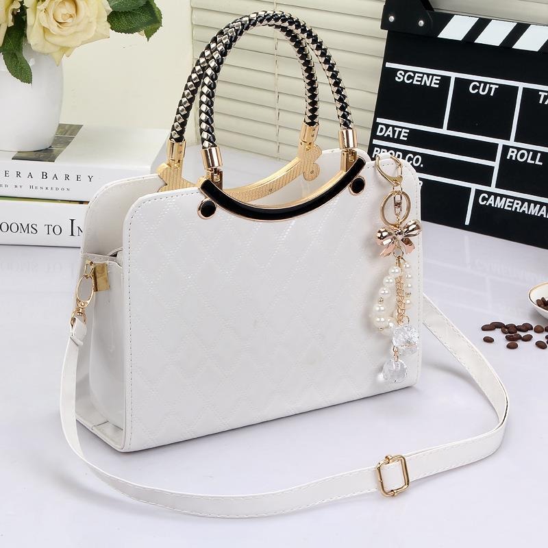 Sacs à main élégants en cuir v - Top Handle Patent Bag avis et prix