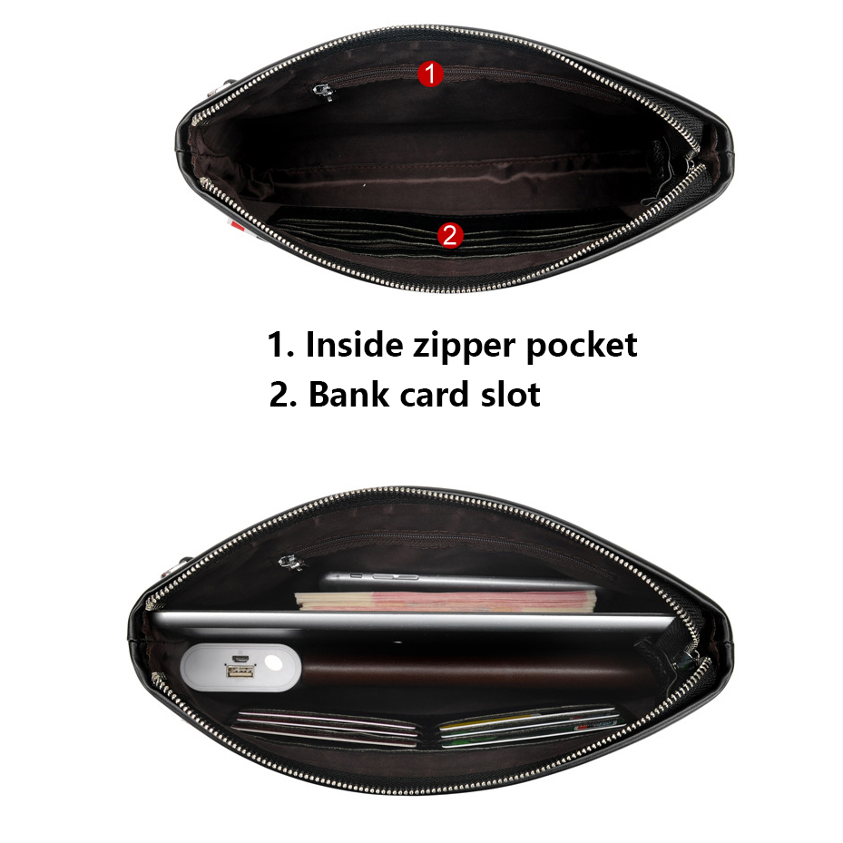Portefeuille de luxe en cuir p - Luxury Bags For Men Brands avis et prix
