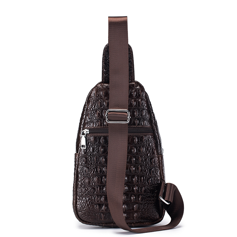 Sac de poitrine vintage en cui - Luxury Bags Sling avis et prix