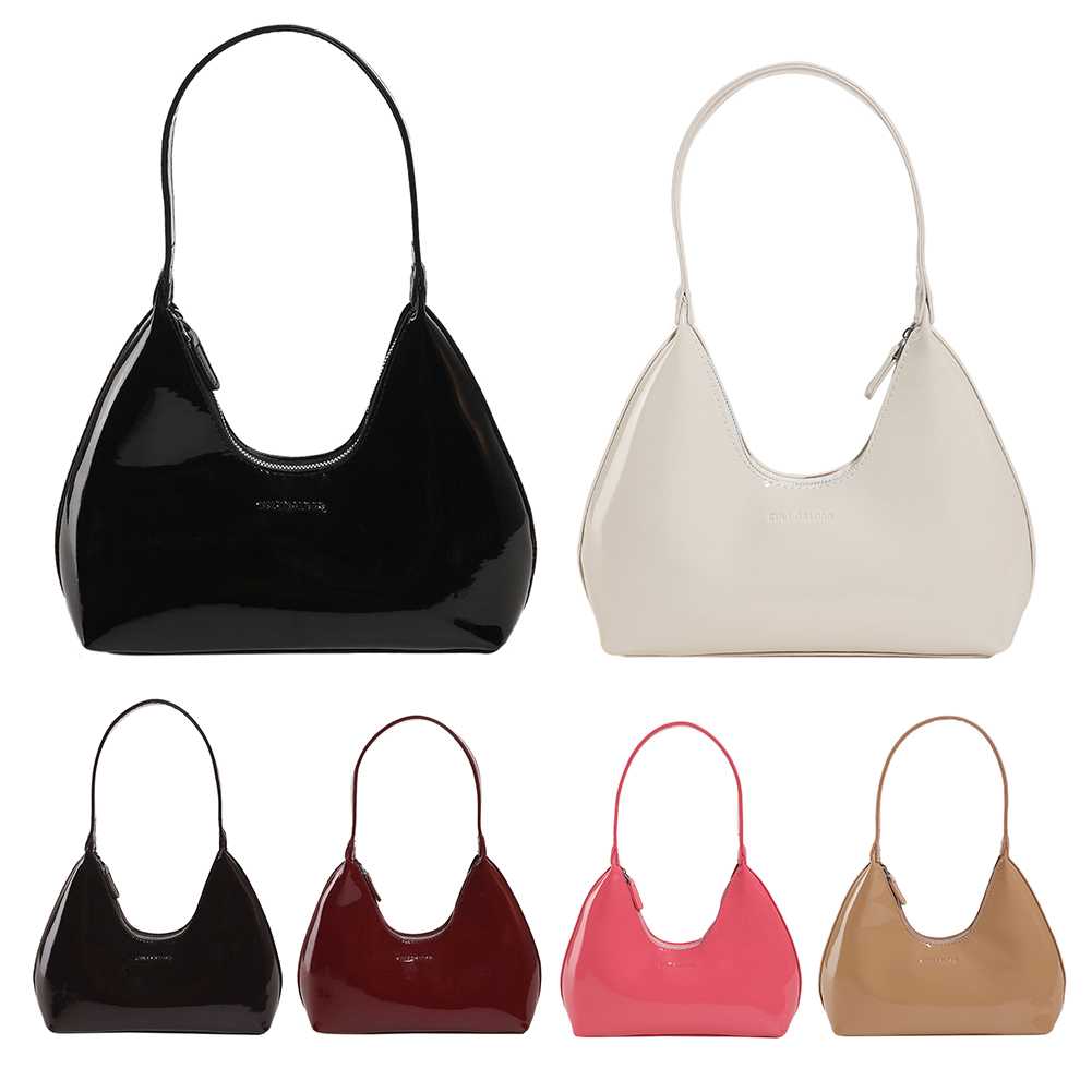 Sac fourre-tout en cuir verni  - Top Handle Patent Bag avis et prix