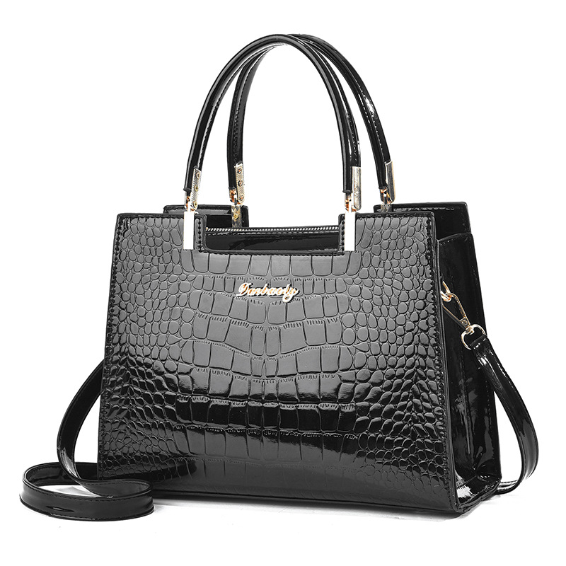Sac fourre-tout en relief Croc - Top Handle Patent Bag avis et prix