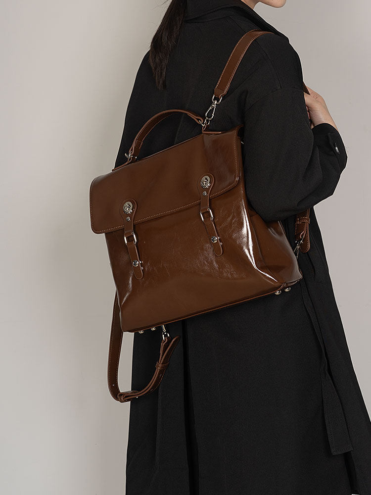 Nouveau Sac à Bandoulière Carr - Top Handle Patent Bag avis et prix