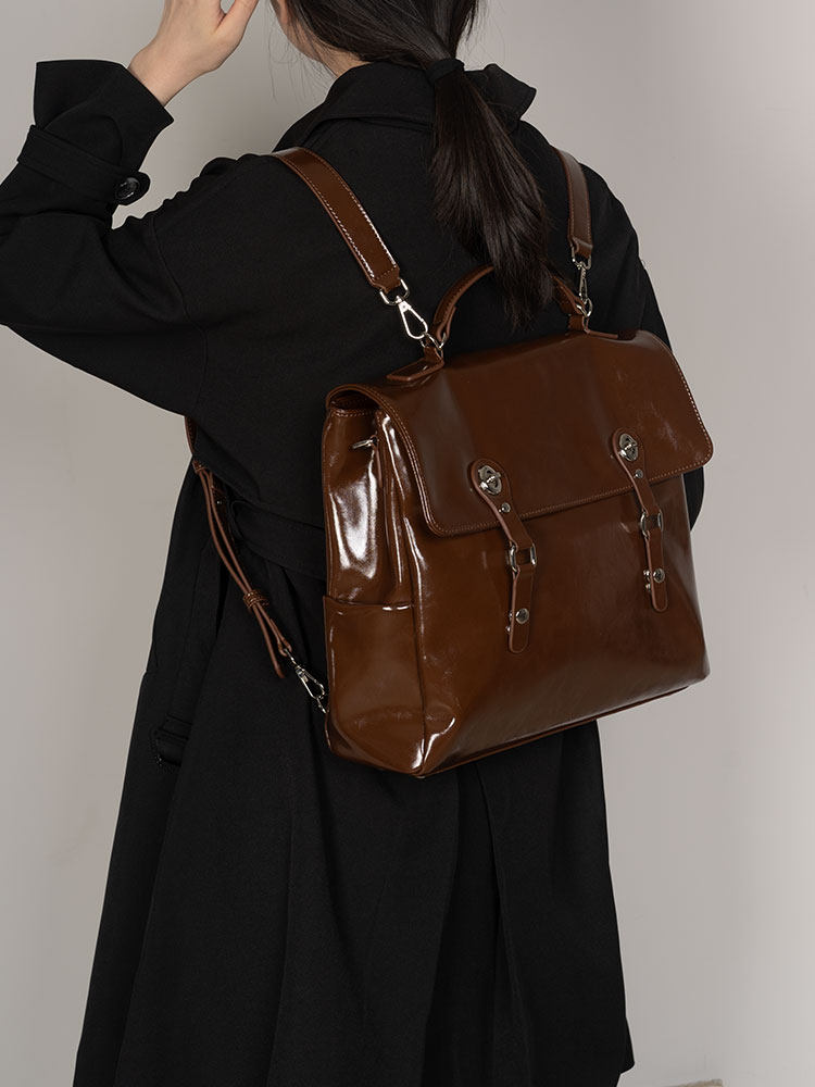 Nouveau Sac à Bandoulière Carr - Top Handle Patent Bag avis et prix