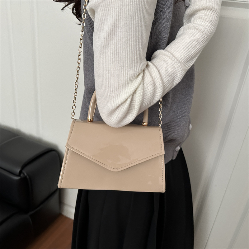 Mini sac à main en cuir verni  - Top Handle Patent Bag avis et prix