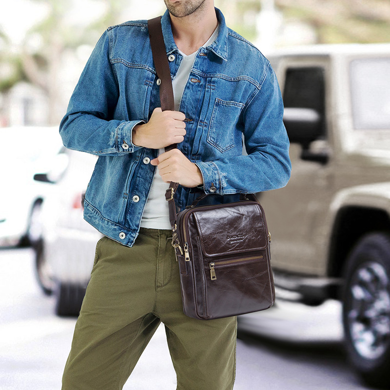CONTACT'S nouveau sac de messa - Luxury Bags For Men Brands avis et prix